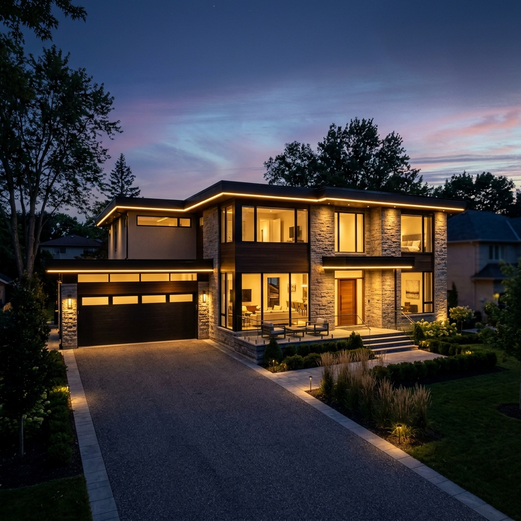 Permanent Exterior Lighting